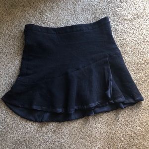 Theory Navy Mini Skirt